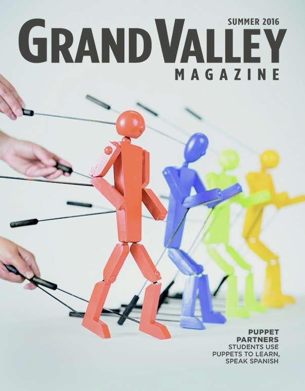 Cover issue, featuring rod puppets